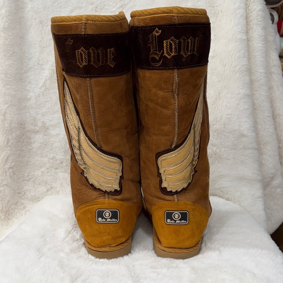 Tylie Malibu Shoes - Tylie Malibu Brown and Tan Winter Boots